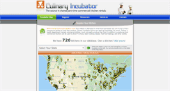 Desktop Screenshot of culinaryincubator.com